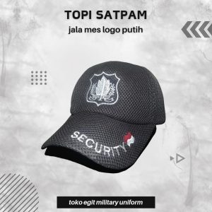 TOPI SATPAM JALA LOGO
