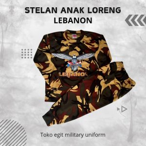 KAOS PANJANG ANAK LEBANON