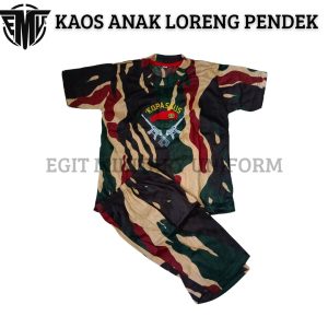 KAOS PENDEK ANAK KOPASSUS