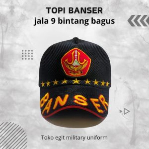 TOPI BANSER JALA 9 BINTANG