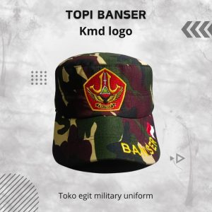 TOPI BANSER KOMANDO LOGO