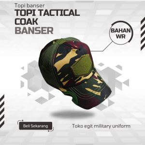 TOPI BANSER COAK POLOS