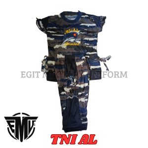 KAOS ANAK CEWE LORENG TNI AL