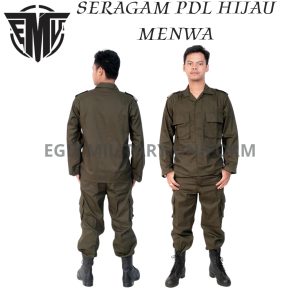 SERAGAM PDL MENWA HIJAU DRIL