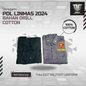 SERAGAM PDL SATLINMAS TIMBUL