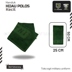 HANDUK KECIL POLOS HIJAU