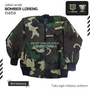 JAKET BOMBER ANAK NATO