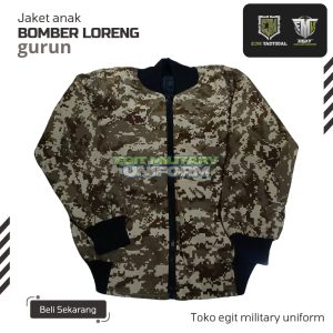 JAKET BOMBER ANAK GURUN