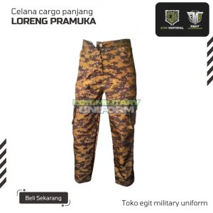 CELANA PANJANG LORENG PRAMUKA