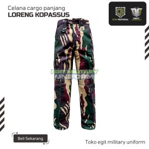 CELANA PANJANG LORENG KOPASSUS