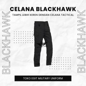 CELANA BLACKHAWK HITAM