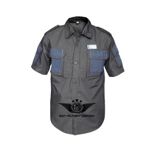 KEMEJA TACTICAL 511 PENDEK ABU