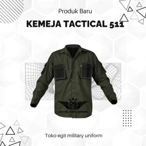 KEMEJA TACTICAL 511 PANJANG HIJAU
