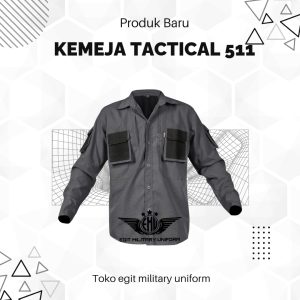 KEMEJA TACTICAL 511 PANJANG ABU