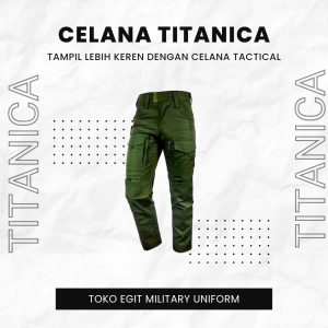 CELANA TICTANICA HIJAU