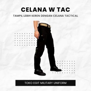 CELANA W TAC HITAM