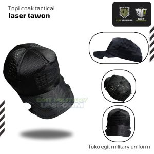 TOPI COAK LASER TAWON HITAM