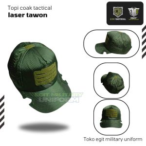 TOPI COAK LASER TAWON HIJAU