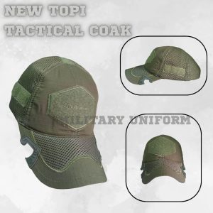 TOPI COAK TACTICAL KOMBINASI HIJAU